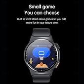 Χαμηλού Κόστους Smartwatch-696 QW49 Εξυπνο ρολόι 1.39 inch Έξυπνο ρολόι Bluetooth ΗΚΓ + PPG Βηματόμετρο Υπενθύμιση Κλήσης Συμβατό με Android iOS Γυναικεία Άντρες Κλήσεις Hands-Free Υπενθύμιση Μηνύματος IP 67 Θήκη ρολογιού 47mm