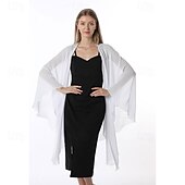 economico impacchi per gli invitati al matrimonio-scialli e mantelle in chiffon, scialle per feste di nozze, sciarpa per donna, abito da sera da sposa, abiti per occasioni speciali