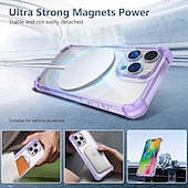 levne Pouzdra pro iPhone-telefon Carcasă Pro iPhone 16 Pro Max Plus iPhone 15 Pro Max Plus iPhone 14 13 12 Pro Max Plus Zadní kryt Magnetické Podpora bezdrátového nabíjení Nárazuvzdorné Retro PC