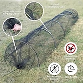 cheap Garden Hand Tools-2 in 1 Portable Greenhouse Protection from Sun Heat,Garden Tunnel Shade Net Cover with Quick-Release Technology,Row Covers for Vegetables Plant Cover from Sun