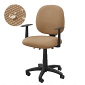 economico Copertura per sedia-2 pezzi/set coprisedia da ufficio in jacquard resistente all&#039;acqua - elasticizzato, sfoderabile &amp;lavabile