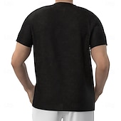  Ανδρική Βίβλος Σταυρός Χριστιανική T-Shirt Κοντό Μανίκι T-shirt 3D Εκτύπωση Crew Neck Μπλούζα Μόδα Καθημερινά Οδός Καθημερινά Μαύρο Καλοκαίρι Άνοιξη Ρούχα