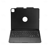 baratos Capa iPad-Tábua Capa da Caixa Para Apple 12,9 2018 Com Teclado Anti-poeira Antichoque Plástico