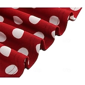 cheap Dresses-1950s Retro Vintage Rockabilly Knee Length Dress Tea Dress Swing Dress Polka dots Fit &amp; Flare Swing Fancy Dress Women's Christmas Carnival New Year Homecoming Daily Wear Bachelorette Party Adults'