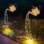 voordelige Landschapsverlichting-1 stuk 2 W LED-lampen op zonne-energie Padverlichting en lantaarns Op Zonne-Energie Creatief Warm wit Meerkleurig 3.7 V 36 LED-kralen