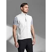 preiswerte Herrengolfkleidung-Herren Golfjacken Schwarz Weiß Marineblau Ärmellos Oberbekleidung Golfkleidung, Kleidung, Outfits, Kleidung