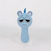 זול Party Supplies-קטיפה sprunki sprunky wenda וקטיפה אפורה קטיפה רכה ומהנה בובות צעצועים ממולאים למעריצים ולחברים יום הולדת