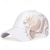 preiswerte Baseballkappe für Herren-Herren Cap Basecap Sonnenhut Kappe Schwarz Weiß Baumwolle Bedruckt Modisch Brautkleider schlicht Täglich Wochenende Muster Tier gemustert Solide / einfarbig Einstellbar Sonnenschutz Atmungsaktiv