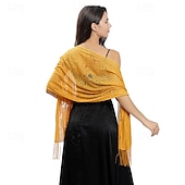 preiswerte Wraps für Hochzeitsgäste-Spitzenblumenschal Braut Hochzeitskleid Abendkleid Cheongsam Tanzparty Bankettschal