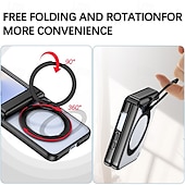 economico Cover Samsung-telefono Custodia Per Samsung Galaxy Capovolgi Z 6 Z Flip 5 Per retro Con supporto A calamita Supporta la ricarica wireless Retrò Placcatura PC
