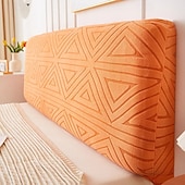 billiga Sängkläder Tillbehör-Stretch sänggavelöverdrag slipcover enfärgad dammskyddande sänggavel skydd överdrag