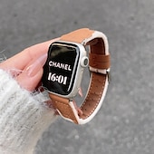 abordables correas de reloj de manzana-Bucle en Solo Loop Compatible con Apple Watch Correa 38mm 40mm 41mm 42mm 44mm 45mm 49mm Bonito Ajustable Cuero Sintético correa de repuesto para iwatch Ultra 2 Series 9 8 7 SE 6 5 4 3 2 1