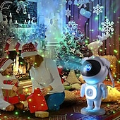 お買い得  スターギャラクシープロジェクターライト-Bluetooth 星空プロジェクター – 宇宙飛行士 &amp;馬が走る夜の光、まばゆい雰囲気のランプ