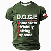levne Vlastenecké tričko pro veterány-Patriotické trička pro muže veteránů tričko krátký rukáv tričko 3D tisk crew neck tričko každodenní vojenská ulice každodenní černé modré léto jaro oblečení S M L XL XXL XXXL