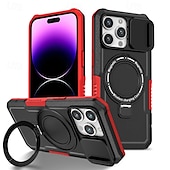 levne Pouzdra pro iPhone-telefon Carcasă Pro iPhone 16 Pro Max Plus iPhone 15 Pro Max Plus iPhone 14 13 12 11 Pro Max Plus Zadní kryt se stojánkem Magnetické Podpora bezdrátového nabíjení Retro PC