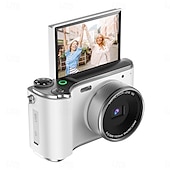 お買い得  カメラ＆撮影-レトロファッション 64 メガピクセル デジタルカメラ 4k HD CMOS レンズ HD 広角撮影カメラ オプションの角度レンズ