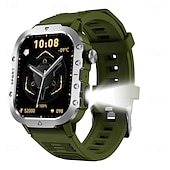 ieftine Ceasuri Smart-696 H11 Ceas inteligent 2.01 inch Uita-te inteligent Bluetooth Monitorizarea temperaturii Pedometru Reamintire Apel Compatibil cu Android iOS Dame Bărbați Telefon Hands-Free Rezistent la ap