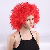 economico Parrucche trendy sintetiche-Parrucche sintetiche Yaki liscia Con frangia A macchina Parrucca Corto Oro chiaro Violetto Marrone chiaro Marrone scuro A1 Capelli sintetici Per uomo Biondo