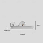 economico Luci da parete-lampada da parete luce di lettura illuminazione interna comodino rotazione 110-240v 7w