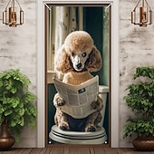 billige Dørdeksler-Morsomme Dyre Dørdekorasjoner Dørdeksler Syng Hval Dørteppe Dørgardin Dekorasjon Bakgrunn Innendørs/Utendørs Dørbanner Forsidegård