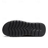 abordables Zapatos Informales con Cordones-Zapatos de senderismo para exteriores para hombre con parte superior de piel sintética duradera y suela resistente: zapatillas cómodas con cordones para uso diario y aventuras