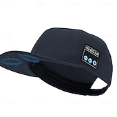 billiga Nyheter-ny hatt med bluetooth-högtalare justerbar bluetooth-hatt trådlös smart högtalarkeps för utomhussport baseballkeps med mikrofon