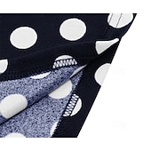 cheap Dresses-1950s Retro Vintage Rockabilly Knee Length Dress Tea Dress Swing Dress Polka dots Fit &amp; Flare Swing Fancy Dress Women's Christmas Carnival New Year Homecoming Daily Wear Bachelorette Party Adults'