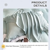 economico Set copripiumino-Set di Biancheria da Letto in Cotone Egiziano Bianco Solido Luxury Soft Brushed con Bordo Scolpito Completo Copripiumino Copripiumino per Regine e King Size con Federe