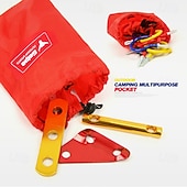 tanie Akcesoria kempingowe-1 szt./4 szt. wodoodporna nylonowa torba podróżna - woreczek do przechowywania ubrań i przyborów toaletowych na kempingu &amp;akcesoria