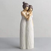 billige Fest utstyr-varig vennskap harpiks hjerte-søster statue - perfekt for jul, takksigelse, valentinsdag, morsdag  &amp; konfirmasjonsgaver
