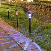 halpa Maisemavalot-10 kpl ulkona aurinkoenergian pieni putkipistoke valossa sisäpihan puutarha nurmikkopolku ystävänpäivän hääjuhlan tunnelma koristevalo