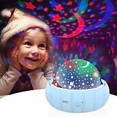 baratos Lâmpada de Projetor &amp; projetor laser-1 conjunto de 3 lâmpadas de projeção temáticas de noite estrelada - luz noturna multicolorida com rotação de 360 graus, design de dinossauro e unicórnio, adequado para teto de quarto, luz criativa