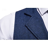 abordables Costumes pour hommes des années 1920-Classique Rétro Vintage Années 1920 Veste Gilet Gatsby le Magnifique Déguisement Homme Carnaval Mascarade Mariage Soirée robe demoiselle d honneur Adulte Gilet Printemps Automne