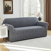 cheap Sofa Cover-Elastic Jacquard Fabric Sofa Cover Stretch Couch Cover Sectional L Shape Sofa Slipcover Corner Case for Living Room 1/2/3/4 Seat