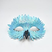 preiswerte Maske-Karnevalsmaske Maske Haloween Figuren Erwachsene Herren Damen Halbes Gesicht Leistung Party Maskerade Karneval Einfaches Karnevalskostüm