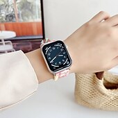 baratos Pulseiras de Apple Watch-Loop Solo Compatível com Pulseira Apple Watch 38mm 40mm 41mm 42mm 44mm 45mm 49mm Ajustável Tecido pulseira de substituição para iwatch Ultra 2 Series 9 8 7 SE 6 5 4 3 2 1