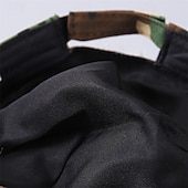 voordelige Heren honkbalpet-Voor heren Vizierhoed met puntige pruiken Nep haar vizier Pruik Heren Zonnehoed pruik hoed Pruik Haar Golfhoed Koffie Grijs 100% puuvillaa Sexy Modieus Casual Dagelijks Festival camouflage