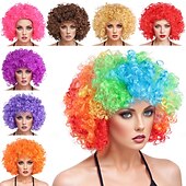 economico Parrucche trendy sintetiche-Parrucche sintetiche Yaki liscia Con frangia A macchina Parrucca Corto Oro chiaro Violetto Marrone chiaro Marrone scuro A1 Capelli sintetici Per uomo Biondo