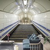 billige Tapet-Landskap Hule 3D Tapet Hjem Dekorasjon Vegg Mural Rull Peel og Stick Avtagbart PVC/Vinyl Materiale Selvklebende/Krever Lim Veggdekorasjon Stue