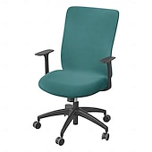 cheap Office Chair Cover-Stretch Velvet Office Chair Cover - Soft, Removable, Washable &amp; Zippered
