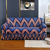 cheap Sofa Cover-1 Pc Stretch Sofa Slipcover Sofa Cover With Skirt Printed Couch Cover Furniture Protector for Bedroom Living Room Home Decor