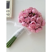 abordables Fleurs de mariage-Fleurs de poignet de mariage Bouquets Mariage / Soirée / Fête PVC (Polyvinylchlorid) A Fleurs