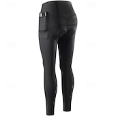 cheap Women&#039;s Pants, Shorts &amp; Skirts-WOSAWE Women&#039;s Cycling Tights Cycling Pants Bike Pants Bike Tights Relaxed Fit Sports Breathable Quick Dry Comfortable Black Grey Clothing Apparel Bike Wear