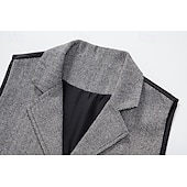 abordables Costumes pour hommes des années 1920-Classique Rétro Vintage Années 1920 Veste Gilet Gatsby le Magnifique Déguisement Homme Carnaval Mascarade Mariage Soirée robe demoiselle d honneur Adulte Gilet Printemps Automne
