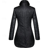 preiswerte Oberteile-Punk &amp; Gothic Mittelalterlich Steampunk Mantel Maskerade Pestdoktor Herren Steampunk Karneval Maskerade Party Erwachsene Mantel