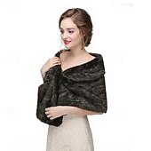 levne Šály a šátky-Retro Řvoucí 20s 20. léta 20. století Přehozy přes ramena Velký Gatsby Dámské Vánoce Nový rok Svatební Večírek loučení se svobodou nevěsty Dospělé Šátek Podzim zima