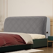 preiswerte Bettwäsche-Zubehör-Flanell gepolsterte Bettkopfteilabdeckung dehnbare Kopfteilabdeckungen staubdichtes All-Inclusive elastisches Leder/Holz/Eisen Bettkopfstützschutzabdeckung