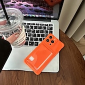 cheap iPhone Cases-Phone Case For iPhone 16 Pro Max Plus iPhone 15 Pro Max Plus iPhone 14 13 12 Pro Max Plus Back Cover Card Slot Shockproof Retro TPU
