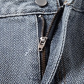 billige Herre Elite Shorts-Herre Jeans Dongerishorts Knapper Lomme Gradert Knelengde utendørs Feriereise Avslappet Ferie Årgang Blå Grå Mikroelastisk