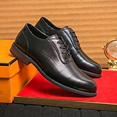 baratos Formal-Sapatos oxford masculinos de couro sintético marrom com relevo de crocodilo - elegantes e sofisticados para uso casual e formal